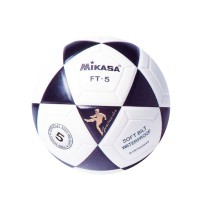 Bola de Futebol 11 Mikasa FT-5 de Couro Sintético Termosoldado