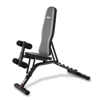 Banco de musculación multiposición de uso doméstico: Optima G320B com respaldo, assento e suporte de pernas ajustable Banco de musculación multiposición de uso doméstico: Optima G320B com respaldo, assento e suporte de pernas ajustable