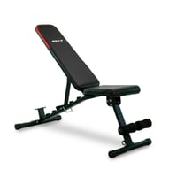 Banco de musculación de uso doméstico: BH Fitness Weight Bench G312 com estrutura de aço resistente