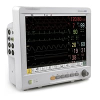 iM80 Monitor de Pacientes 15” táctil para a monitorização contínua e avançada de pacientes em meios críticos