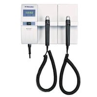 Unidade de diagnóstico de parede Riester ri-former dois cabos 3,5 V / 230 V, com relógio