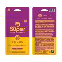 Focus Super Patch - Pacote de 28 parches: Ideal para quem procuram manter-se centrados nas suas atividades