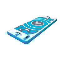 AquaFitMat: step aquático flutuante para praticar fitness e yoga na água