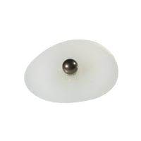 Bolinhas para auriculoterapia de titanio com adesivo transparente (200 unidades)