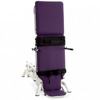 Marquesa elétrica de bipedestación: dois corpos com dois motores regulables em altura, verticalização e rodas escamoteables