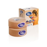 Cure Tape 2,5 cm x 5m Cor natural (2 unidades)