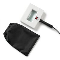 Candeeiro Woods de mão com luz ultravioleta: Ideal para o diagnóstico e análise da pele