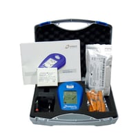 Maletín Analisador de Hemoglobina DiaSpect™ Tm com Bluetooth: Resultados em 1 Segundo, Portátil e Preciso