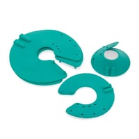 Set de dois elétrodos de 160 mm Slimming Pad