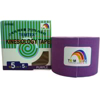 Temtex Kinesiology Tape cor roxo (5cm x 5m)
