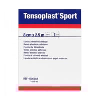 Tensoplast Sport 8 cm x 2,5 metros: Ligadura elástica adesiva porosa
