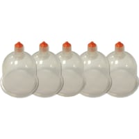 Ventosa de Plástico Descartáveis para Bomba de Aspiração: Pack 5 unidades(tamanhos disponíveis)
