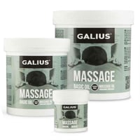 Óleo básico de massagem Galius: para todo o tipo de massagems com ligeiro aroma a alecrim