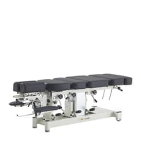 Marquesa Elétrica APPA Coinfycare: Seis Corpos, Quatro Drops Ajustables e Controlo por Pedal para Quiropráctica Profissional