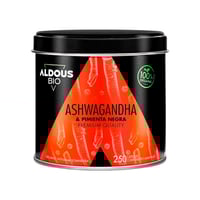 Ashwagandha com Pimenta Negra Ecológica Aldous (250 cápsulas)