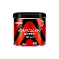 Ashwagandha em gominolas Aldous (120 gominolas)