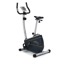 Bicicleta estática vertical Horizon Fitness Tempo B901: com 8 níveis de resistência e um disco de inércia de 6.5 kg