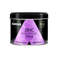 Bisglicinato de Zinco Aldous (500 comprimidos)