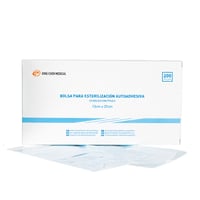 Saca para esterilização autocolante diferentes tamanhos (Caixa 200 uds.)