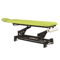 Marquesa elétrica Ecopostural: um corpo com estrutura de biela preta e cabeça T43 (70 x 188 cm)