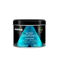 Ácido Hialurónico com Colagénio, Biotina, Vitaminas e Minerais Aldous (150 cápsulas)