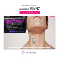 CAMPUS WAZO: Curso On-line de Ecografia Cervical em Pescoço e Tiroides. Certificado universitário oficial emitido pela Universidade de Vitoria-Gasteiz (EUNEIZ)