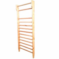 Espaldera de um corpo em madeira de envernize