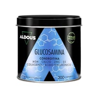 Glucosamina com Condroitina, MSM, Vitaminas e Minerais Aldous (200 comprimidos)