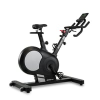 Bicicleta indoor BH Fitness Xcalibur Magnetic Silver: Smart Bike com resistência magnética de 24 níveis e 800 vatios máximos