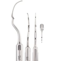 Insert P15: Cureta dental com superfície redonda ideal nas áreas frontal e canina