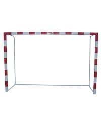 Jogo de Porterias Futebol-Salga e Balonmano de Alumínio Trasladables 80x80mm com Base de Cano Redondo