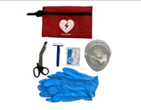 Kit RCP Vermelho (Reanimación Cardiopulmonar)