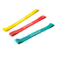 Elásticos Loops Ou'Live Ruberband: Ideal para trabalhos de força e equilíbrio (mini bands)