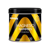 Magnésio em gominolas + Vitamina C aldous (120 gominolas)