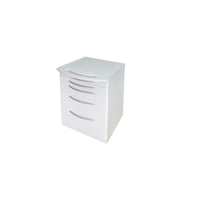 Módulo rodable com gavetas para gabinete médico