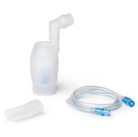 Set de acessórios para nebulizador Omron C101 Essential: kit nebulizador, cano de ar e boquilha