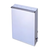 Negatoscopio mural aço esmaltado 1 ecrã