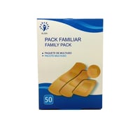 Pack Familiar de Apósitos Kinefis - 50 unidades de quatro tamanhos diferentes
