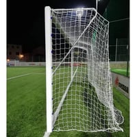 Jogo de gol de alumínio futebol 7 120x100 mm fixas