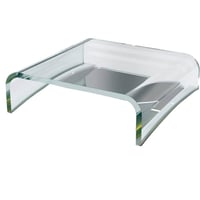 Reposto de metacrilato para podoscopio de base branca