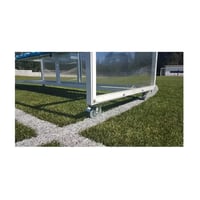 Jogo de quatro rodas para translação de banco de substitutos