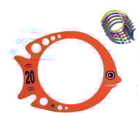 Jogo aquático 6 peixes de mergulho