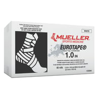 Caixa de Tapes Adesivos Inelásticos Mueller EuroTape® Platinum Branco para Banda Funcional - Vário Medidas Caixa de Tapes Adesivos Inelásticos Mueller EuroTape® Platinum Branco para Banda Funcional - Vário Medidas