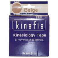Banda Neuromuscular - Kinefis Kinesiology Tape Bege 5 cm x 5 metros