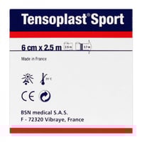 Tensoplast Sport 6 cm x 2,5 metros: Ligadura elástica adesiva porosa