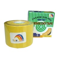 Temtex Kinesiology tape cor amarelo (5cm x 5m)