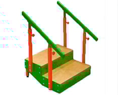 Escadas para reabilitação