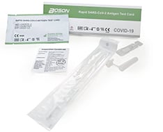 Teste de antígenos - saliva Teste de antígenos - saliva