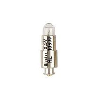 Lâmpada Riester XL 2,5 V, para o otoscopio ri-mini, ri-scope L2/L3 e e-scope, 1 unidade