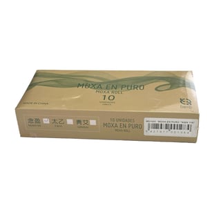Moxa em charuto de mistura com fumaça Nien Yin Ener-Qi (10 unidades): Ideal para moxibustión indireta